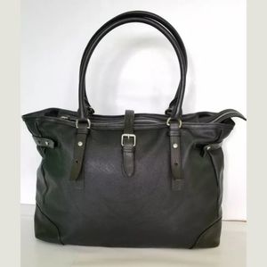 TUMI Villa Viverone Black Tote Laptop Bag
